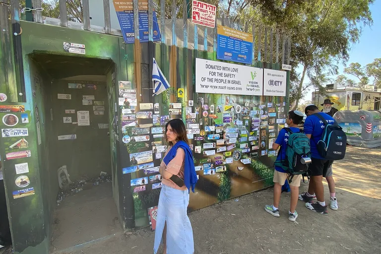 אתר ההנצחה לטבח בפסטיבל נובה ליד רעים